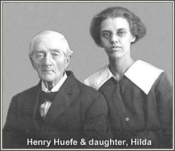 Henry Heufe and daughter Hilda