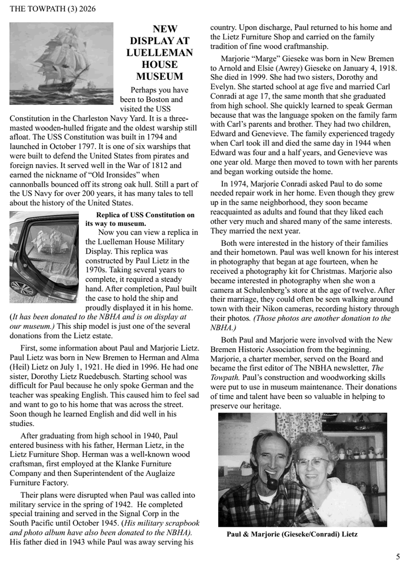 USS Connstitution Museum Display by Paul Lietz