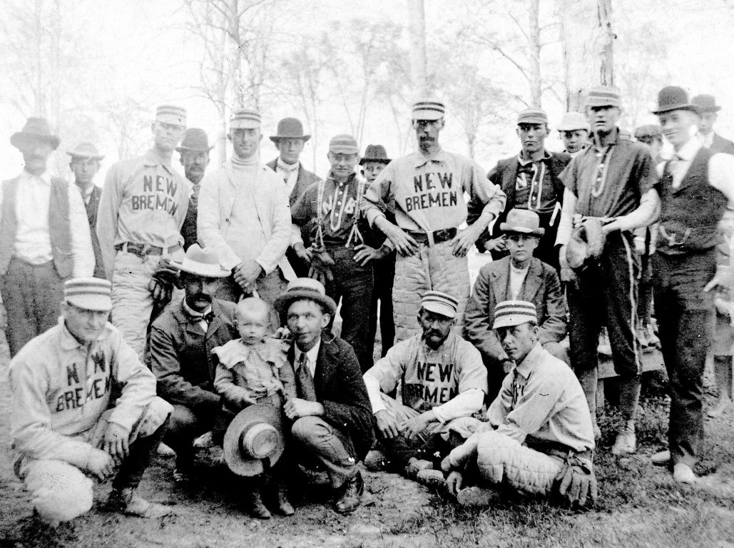An early New Bremen Baseball Team